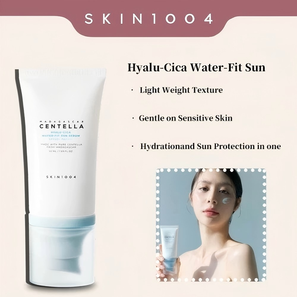 SKIN1004 มาดากัสการ์ Centella Hyalu-Cica Water-Fit Sun SunScreen SPF50 PA++++ 50ML