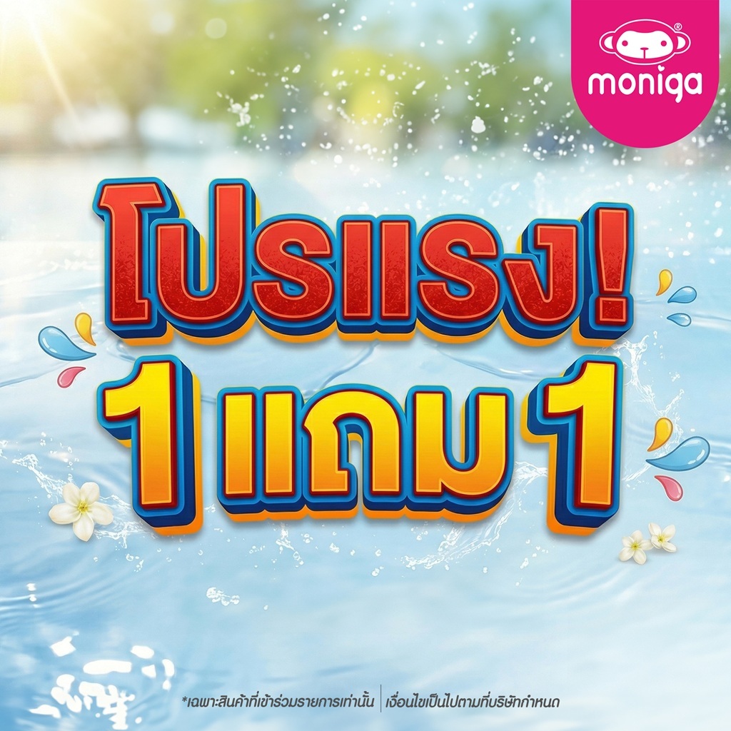 MONIGA รุ่น Jelly Fruity( สินค้าสมนาคุณ)