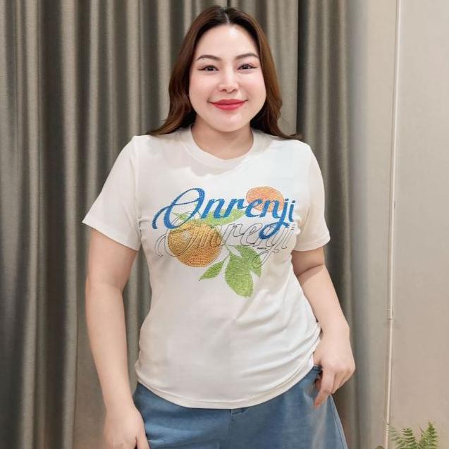 FAMOUS Orenji Basic-Tee #FMBL-G3T038