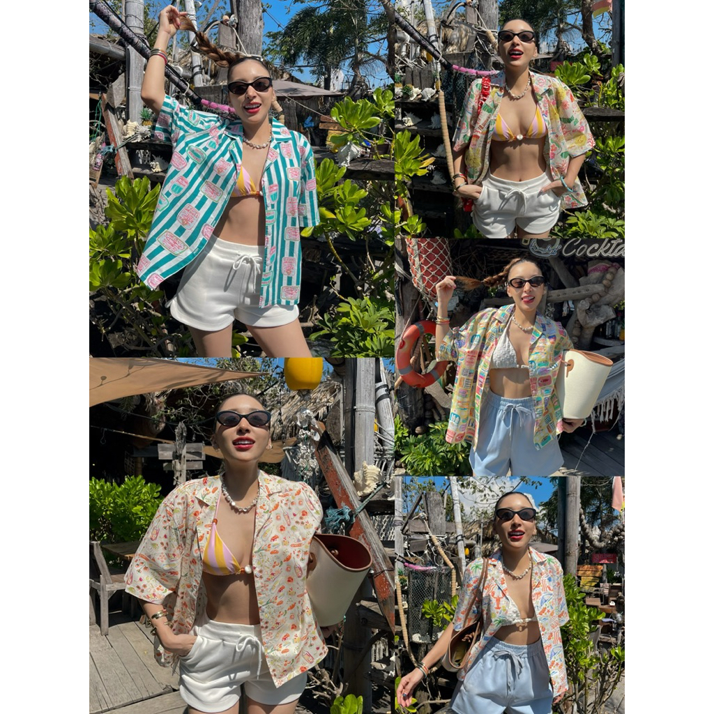 NIKA COTTON SHIRT (5ลาย)