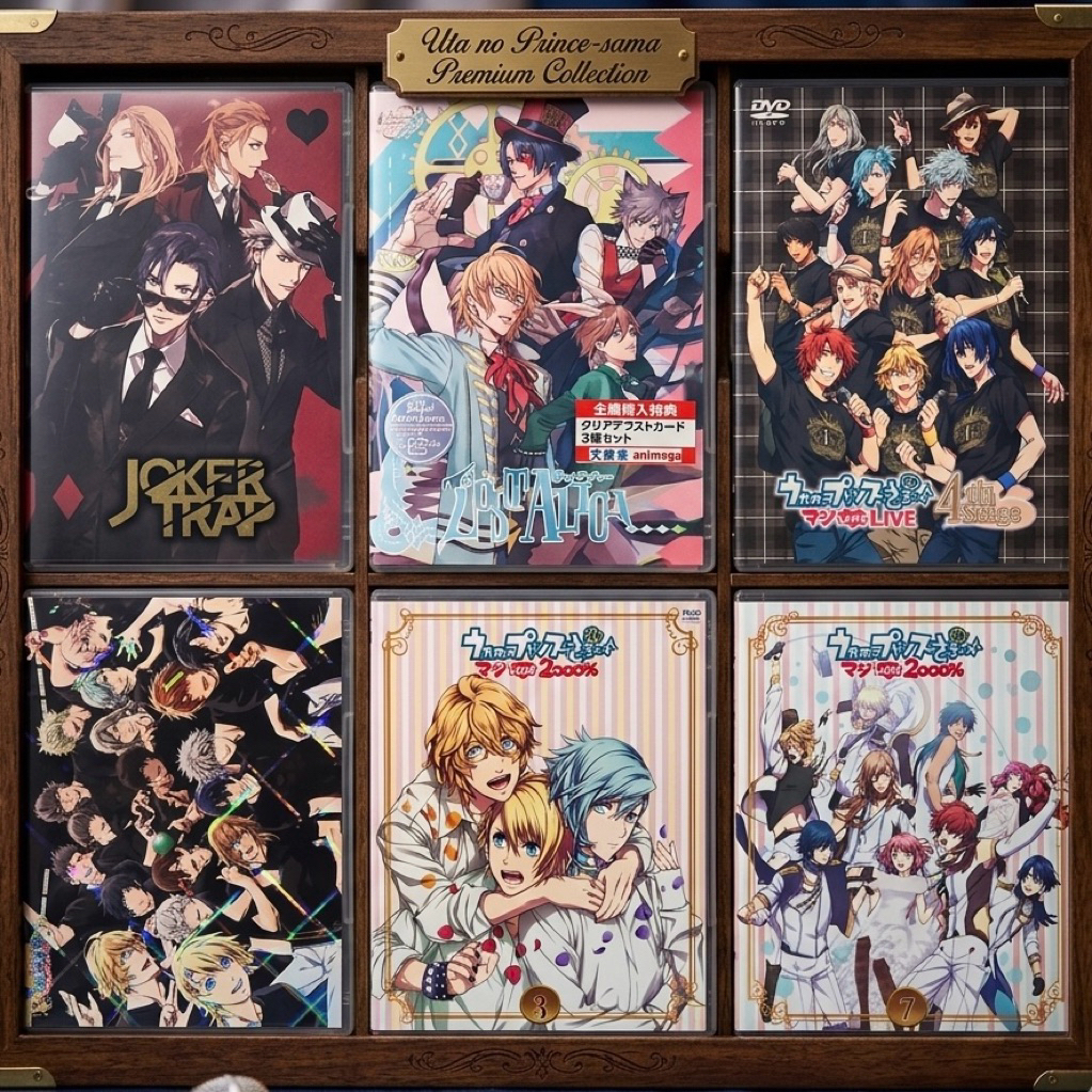 Uta no Prince- Shining Masterpiece Show Set มือ 1 CD DVD BD Bulray ลิขสิทธิ์แท้จากญี่ปุ่น From Animega Japan
