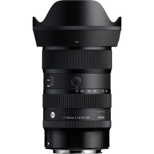 Sigma 17-40mm f/1.8 DC Art Lens (Sony E / Fujifilm X / Canon RF)