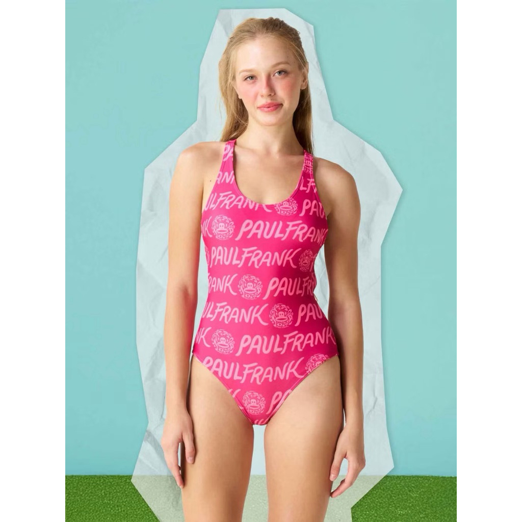 New💗 PAUL FRANK ชุดว่ายน้ำ FONTASY XBACK ONEPIECE sz.L