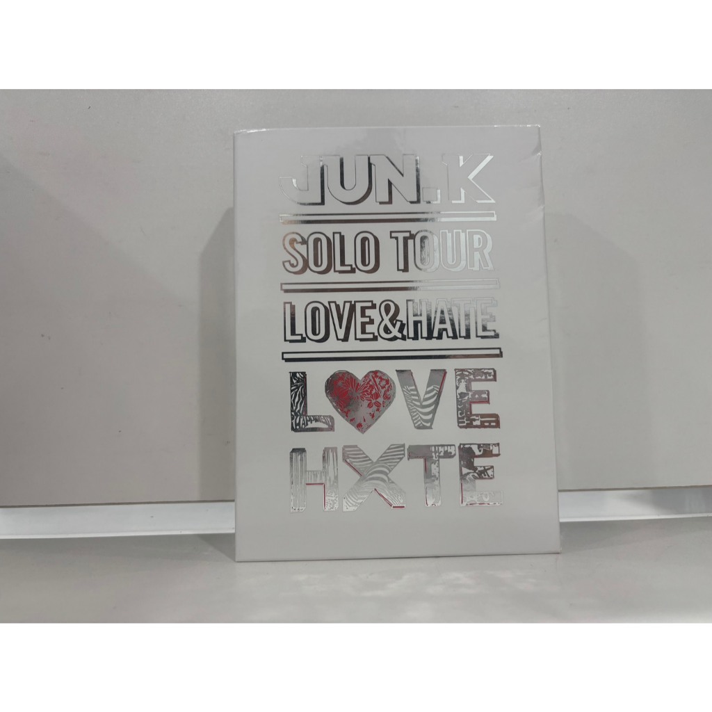 1 CD+2DVD MUSIC  ซีดีเพลงเกาหลี   JUN.K SOLO TOUR LOVE&HATE LOVE HXTE     (F6A8)