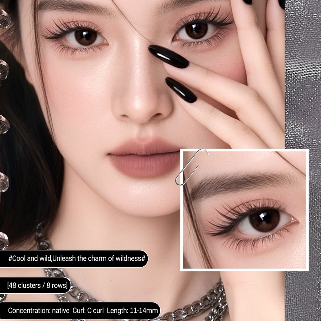 Lishu ขนตาปลอมกาวในตัว แพ็คเกจใหม่ ทรงสวยจึ้ง มีครบทุกลุค เหมาะกับทุกสไตล์ ราคา ถูกที่สุด ดีลบีเคเค แกลเลอรีภาพที่ 6
