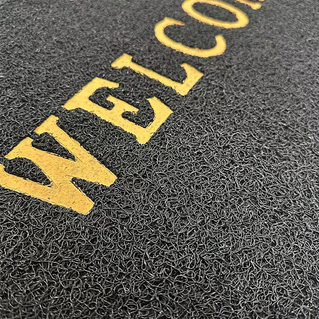 พรมเช็ดเท้า พรมขนนุ่ม ผ้าเช็ดเท้ามินิมอล นุ่มสบายเท้า ลาย Welcome ขนาด40x60 ซม รูปที่ 3