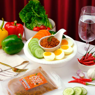 น้ำพริกอกไก่คลีน 2 รสชาติ 🌶️ (สูตรดั้งเดิม / สูตรต้มยำ) คั่วแห้ง ไม่ทอด ไม่มีน้ำมัน-น้ำตาล คีโตทานได้ โปรตีนสูง