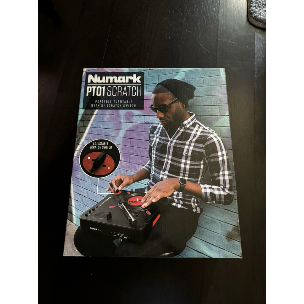 Numark pt01 scratch (used)