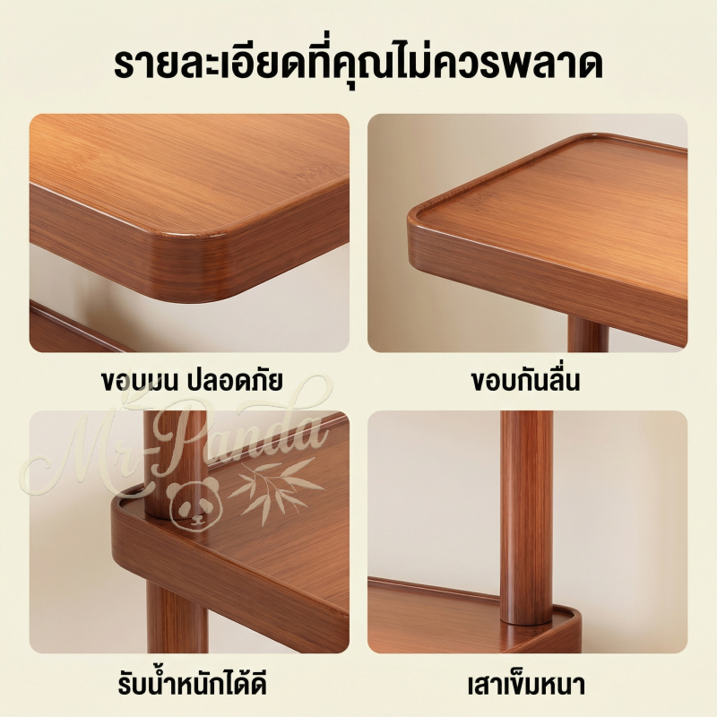 ชั้นวางของ ชั้นวางของบนเดสก์ท็อป ที่เก็บแก้ว ที่เก็บของบนเคาน์เตอร์ ที่วางแก้ว ประหยัดพื้นที่ รูปที่ 6