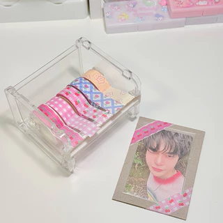 [พร้อมส่ง] แท่นตัดเทปวาชิแบบใหญ่ ใส่ได้หลายม้วน