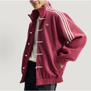 💥สินค้า ลดล้างสต๊อก Adidas originals CTT 3.1 SOFT CNY สไตล์วินเทจสปอร์ต คอตั้งแบบอเมริกัน แนวจีนร่วมสมัย