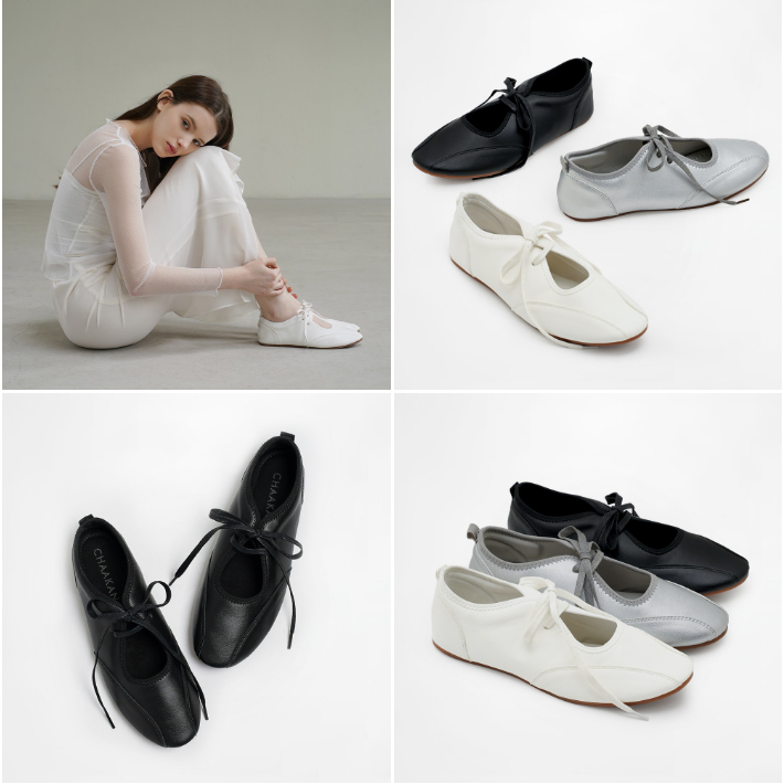 CHAAKAN [นำเข้าเกาหลี 100%] Tollud Strap Flat Sneakers รองเท้าผ้าใบผู้หญิง ส้นแบนราบ น้ำหนักเบา ระบายอากาศ เดินนานไม่ล้า