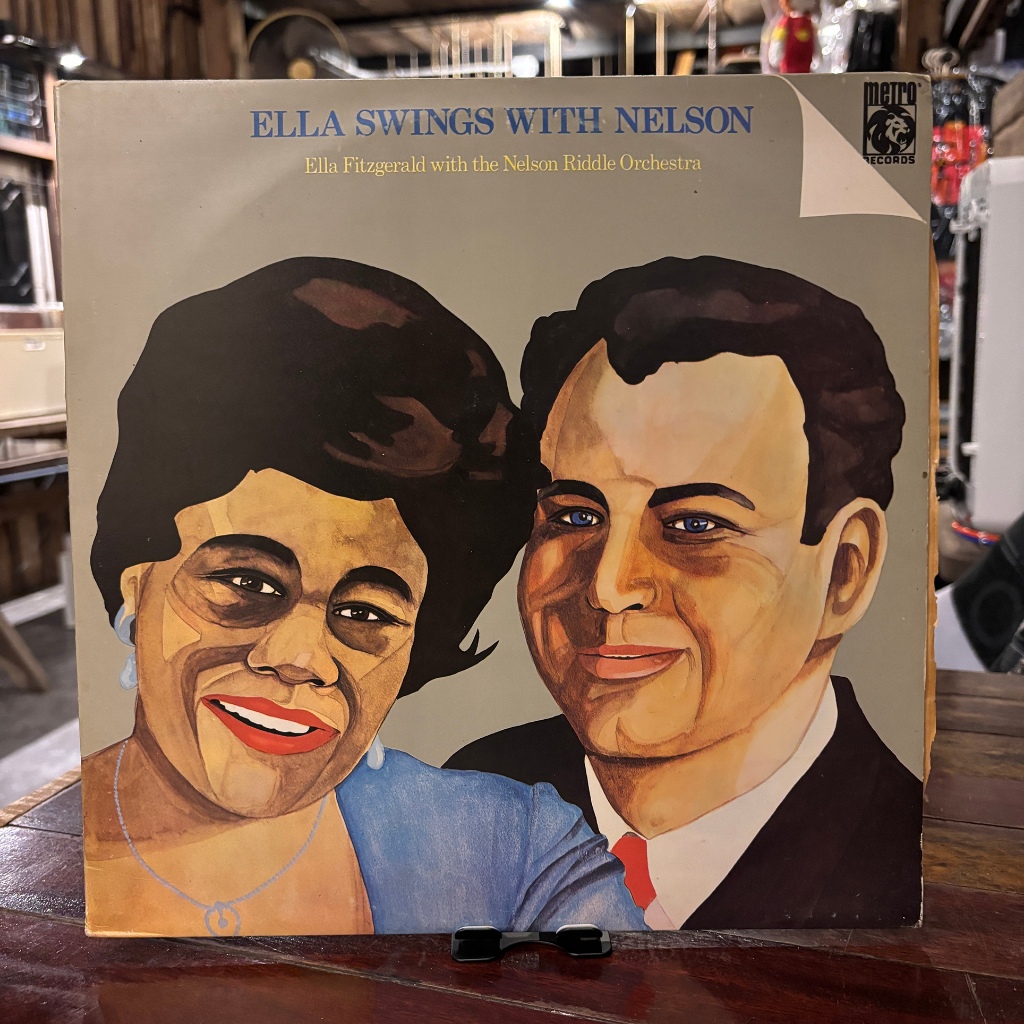 Ella Fitzgerald With The Nelson Riddle Orchestra* – Ella Swings With Nelson