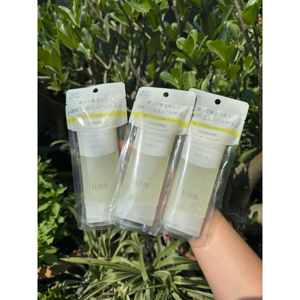 พร้อมส่ง💨 Elixir Oyasumi Mask Elixirมาส์กก่อนนอน