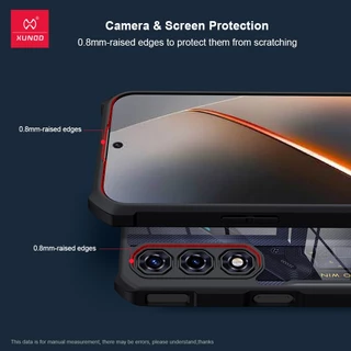 Xundd เคส ใช้สำหรับ Case Nubia Neo 5 GT 5G เคส โทรศัพท์กันกระแทก ป้องกันรอยขีดข่วน ป้องกันการกระแทก แผงด้านหลังโปร่งใส