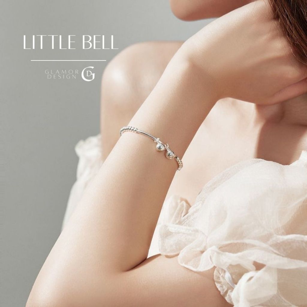 GLAMOR✨ข้อมือเงิน Little Bell กำไลลูกปัดระฆัง สร้อยข้อมือแฟชั่น ผลิตภัณฑ์ใหม่ ขี้เล่นและน่ารัก