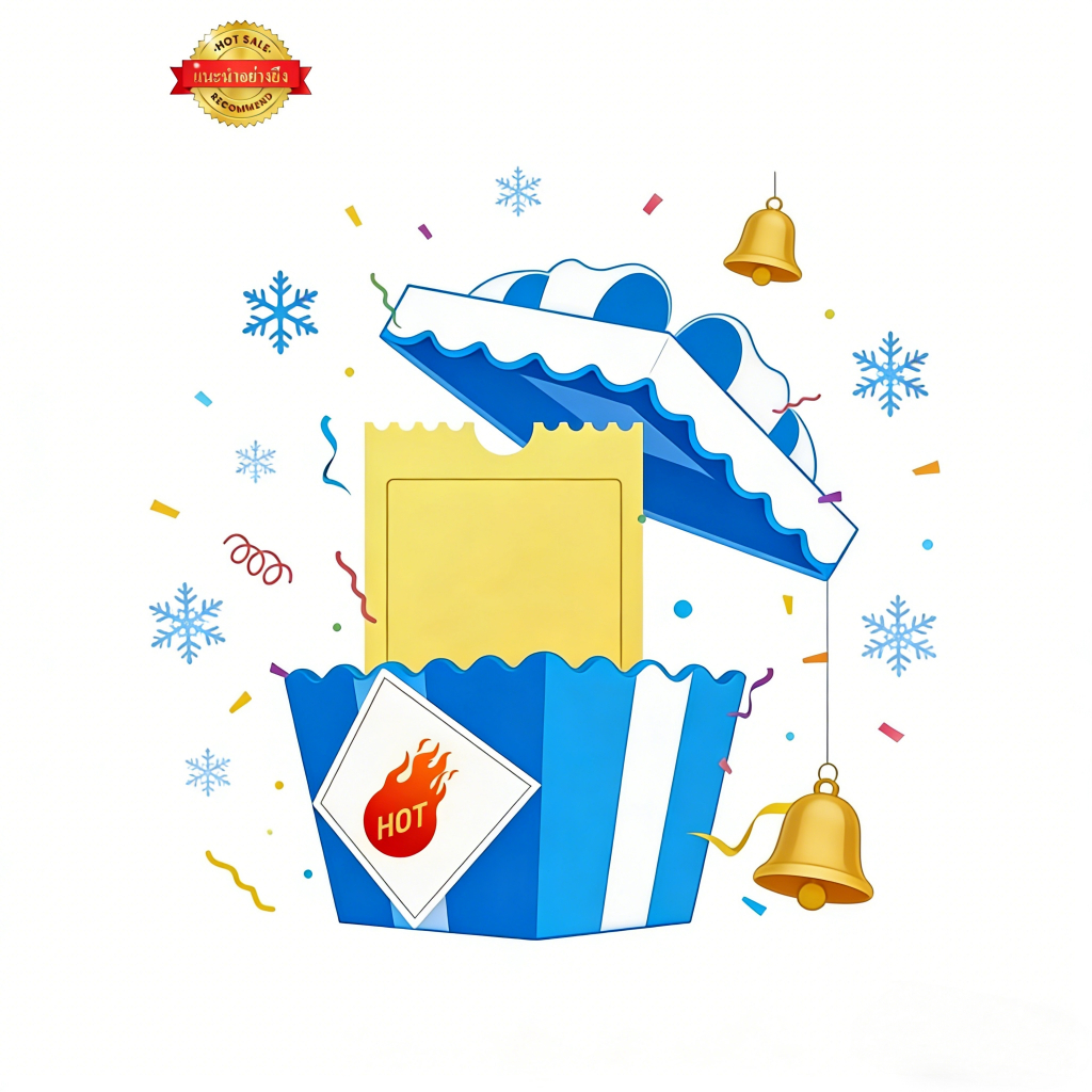 โปรโมชั่นพิเศษช่วงเวลาจำกัด! ของขวัญสุดเซอร์ไพรส์รอคุณอยู่!