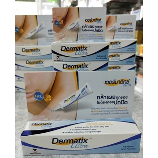 Dermat ix Ultra Gel ฉลากไทย เจลลดรอยแผลเป็น 15 กรัม แผลคีรอยด์ แผลเป็นแบบนูน ล็อตล่าสุด