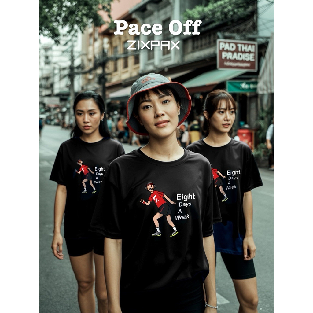 PACE OFF T-SHIRTS ชุดใส่สบายๆในวันสุดชิลของคุณ  : ZIXPAX ราคา ถูกที่สุด ดีลบีเคเค แกลเลอรีภาพที่ 2