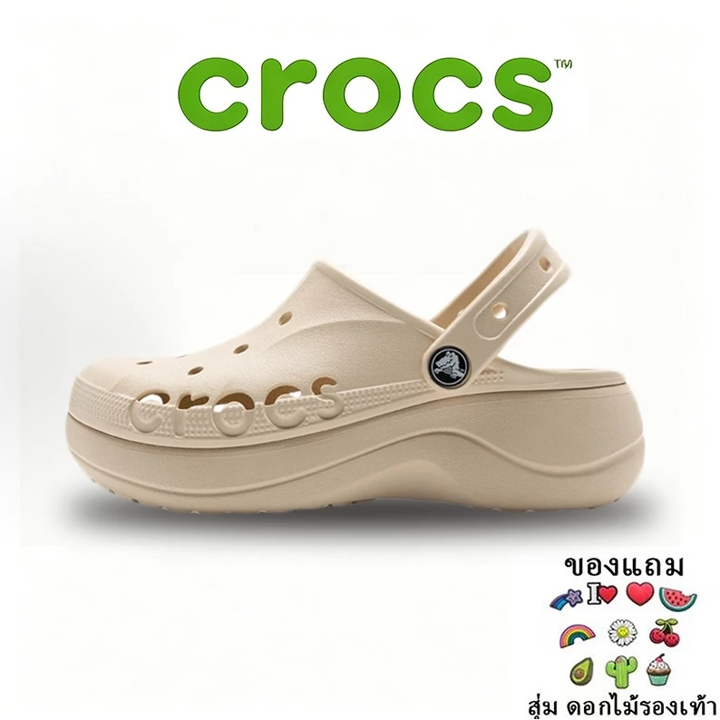 ♘BAYA PLATFORM Clog รองเท้าเด็กและผู้หญิง ส้นสูงแพลตฟอร์ม นุ่มสบาย น้ำหนักเบา แฟชั่นฮิต พร้อมส่ง