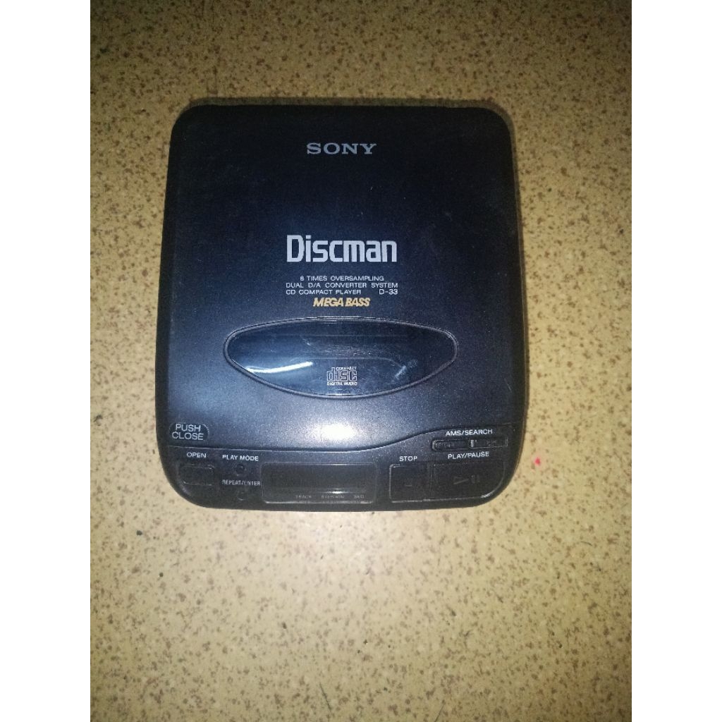 sony discman d33 เครื่องเสียหมุนไม่อ่านโอ๊ยจะบ้าตาย☹️🙄