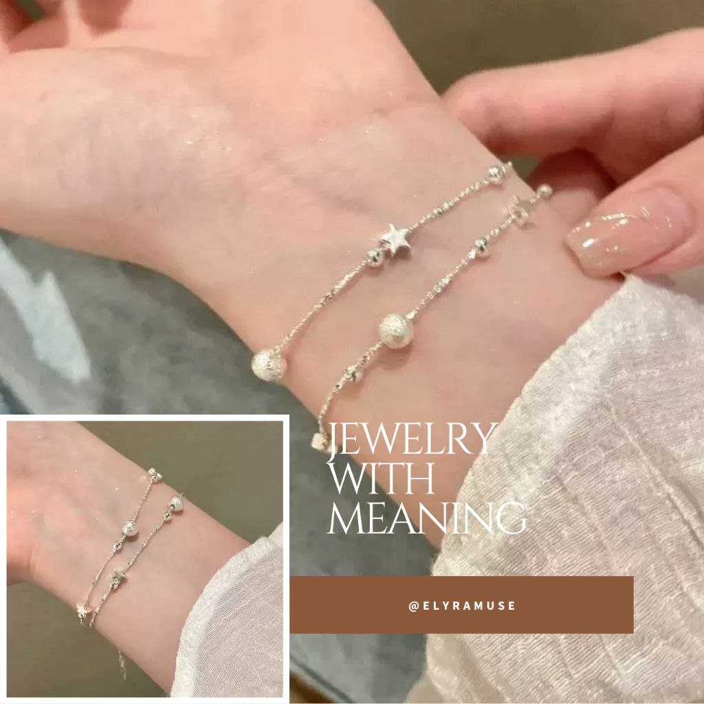 สร้อยข้อมือเงิน Elyra รุ่น [EM-617] มินิมอล เรียบหรู เครื่องประดับผู้หญิง ของขวัญ ใส่ได้ทุกวัน