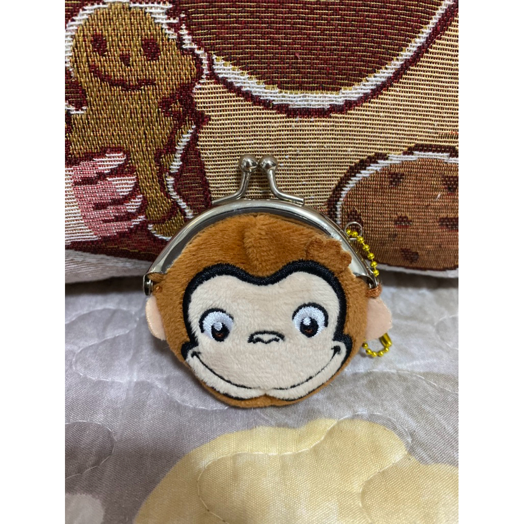Curious George Face Coin Purse 💯พร้อมส่ง✅