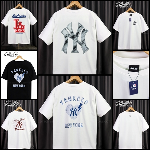 เสื้อยืด Cotton100% รุ่น NY-A XS-5XL อก 38"-56"