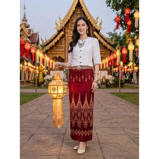 เซ๊ตเสื้อผัาถุงผ้าฝ้ายเชียงใหม่
