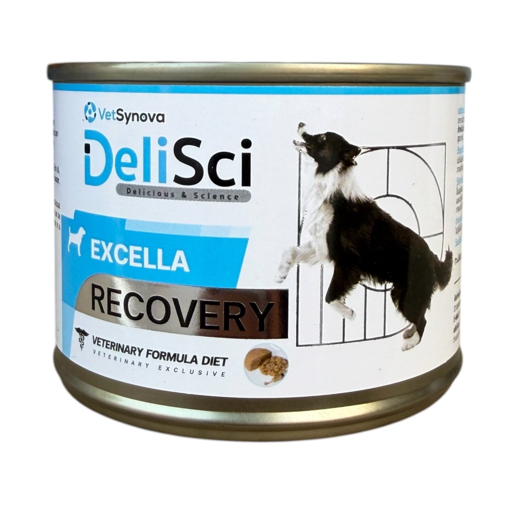 Vetsynova DeliSci Excella ขนาด 185 g อาหารสำหรับสุนัขป่วย หลังผ่าตัดหรือกำลังพักฟื้น ให้พลังงานสูง