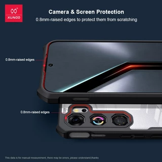 Xundd Case ใช้สำหรับ Nubia V80 Pro Design V70 Max Neo 2 Neo3 GT Nubia Neo 5 Pro เคสป้องกันการกันกระแทก ป้องกันรอยขีดข่วน