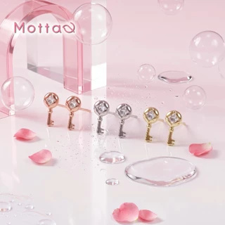 Motta Online Exclusive May Be Mine ต่างหูติดหูชุทองคำขาว 3ดีไซน์เก๋ไม่ซ้ำใคร