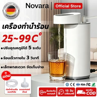 💧รับประกัน 5 ปี💧เครื่องทำน้ำร้อน ร้อนเร็ว3วินาที อุณหภูมิของน้ำ5ระดับ จอแสดงผล LED เล็กพกสะดวก Instant Water Dispenser
