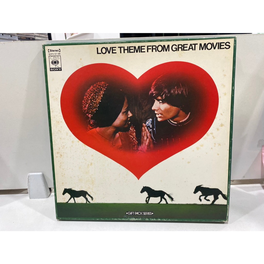 2 LPVinyl Records แผ่นเสียงไวนิล LOVE THEME FROM GREAT MOVIES//LOVE THEME FROM GREAT MOVIES (J14C164