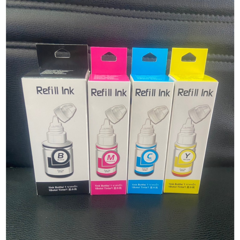 หมึกเติม ใช้กับเครื่องปริ้นเตอร์ canon 790 g2010/2000/3010 เติมได้ทุกรุ่น 4 สี (เกรดพรีเมี่ยม) ราคา ถูกที่สุด ดีลบีเคเค แกลเลอรีภาพที่ 8