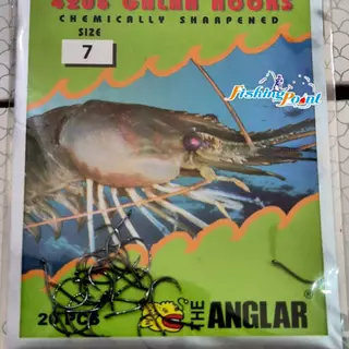 เบ็ดตกกุ้ง THE ANGLAR 4206 สำหรับตกกุ้งแม่น้ำ