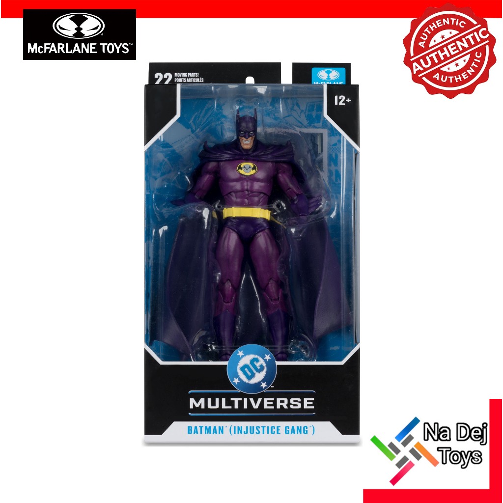Batman (Injustice gang) DC Multiverse McFarlane Toys 7" Figure แบทแมน (อินจัสติซ แก๊ง) ดีซีมัลติเวิร