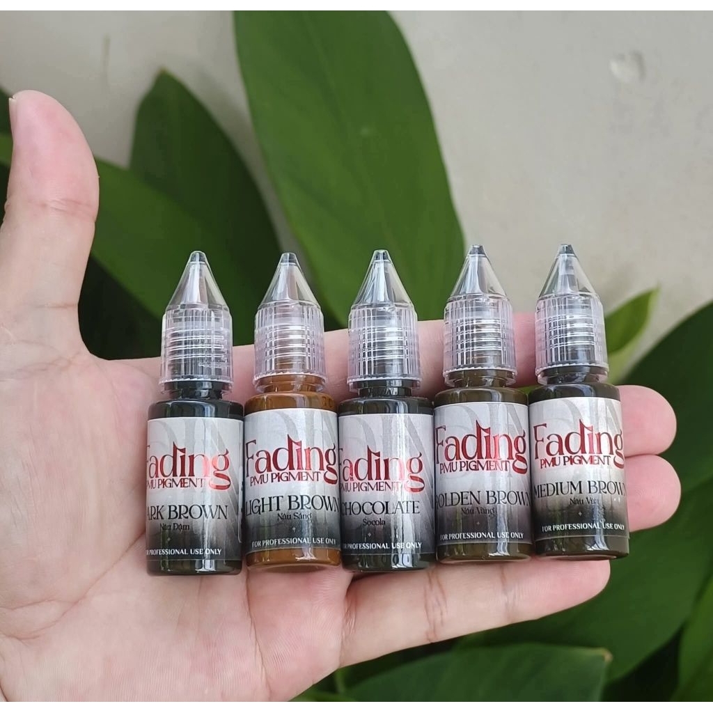 ส🌸สีFading🌸สักสวยสักติดไวลอกแล้วสามารถเห็นสีได้ทันที80%~90%สีมีใบเซอร์รับประกัน ค่ะ