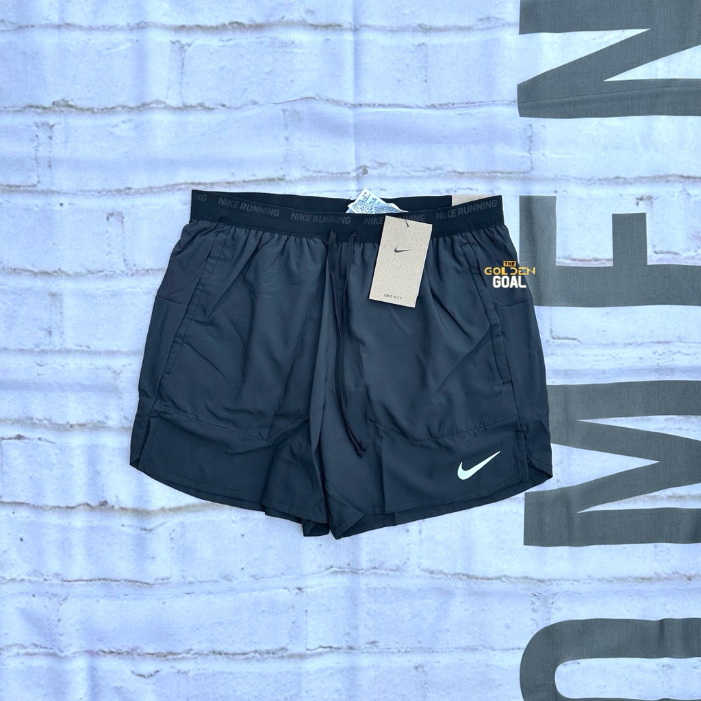 กางเกงวิ่ง Nike Dri-fit Flex Stride 5” “Black” ป้ายไทยของแท้