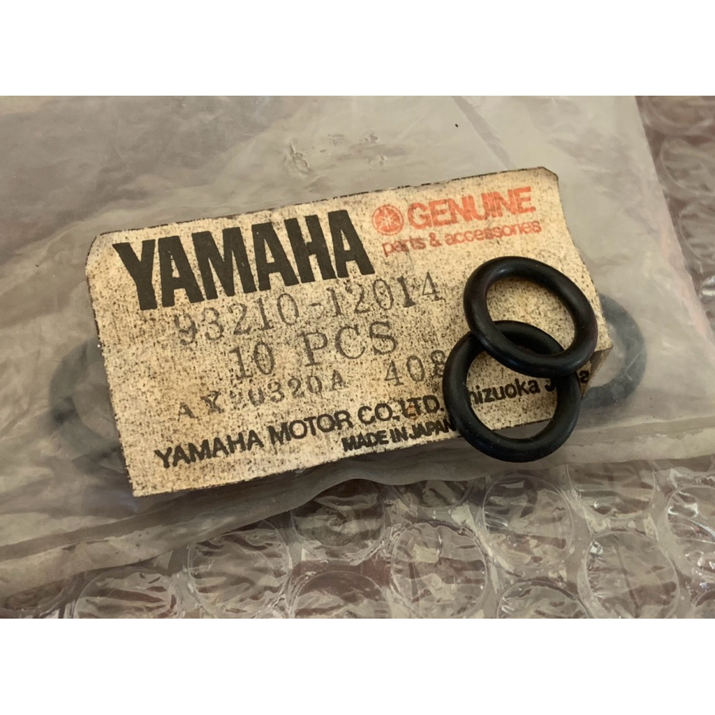 Yamaha YA6 YB100 YL2 YG1 โอริง เสื้อหรีดวาล์ว จำนวน2ชิ้น ไม่ได้ถุงพาสนะครับ