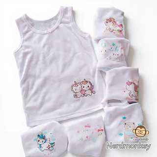 เสื้อกล้ามเด็กหญิง เสื้อซับใน ลายการ์ตูน