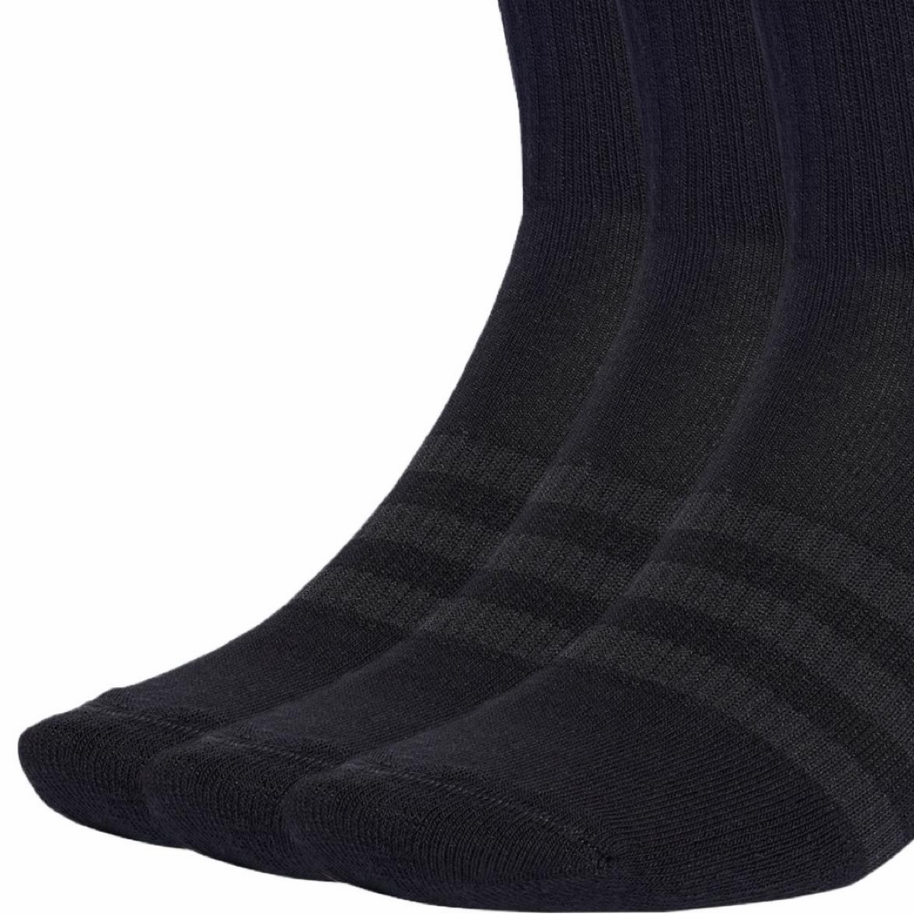 ถุงเท้าครึ่งแข้ง ADIDAS Cushioned Crew Socks ( 1 แพ๊ค 3 รูปที่ 6