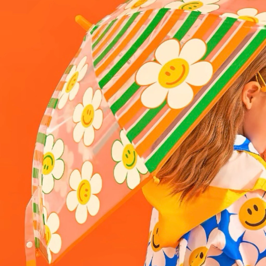 Wiggle Wiggle ร่มเด็ก Smile Stripe Kids Umbrella 48019 thumbnail 6