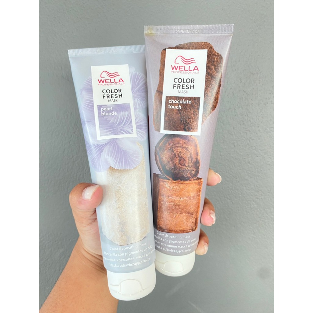 WELLA Color Fresh Mask 150ml เวลล่า มาส์คเปลี่ยนสีผม ไม่มีแอมโมเนีย