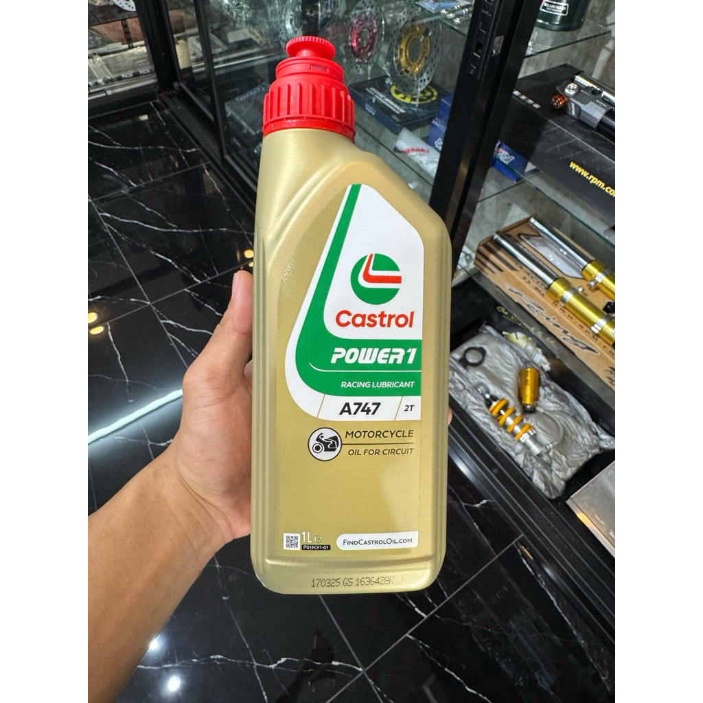 หัวเชื้อคาสตรอล Castrol A747 หัวเชื้อ2T ขนาด 1 ลิตร 🔥พร้อมส่ง🔥
