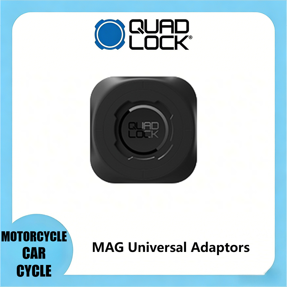 Quad Lock Original Mag Universal Adapter สำหรับกรณีโทรศัพท์คอมพิวเตอร์รถยนต์ติดตั้งกลไกการล็อคที่ปลอ