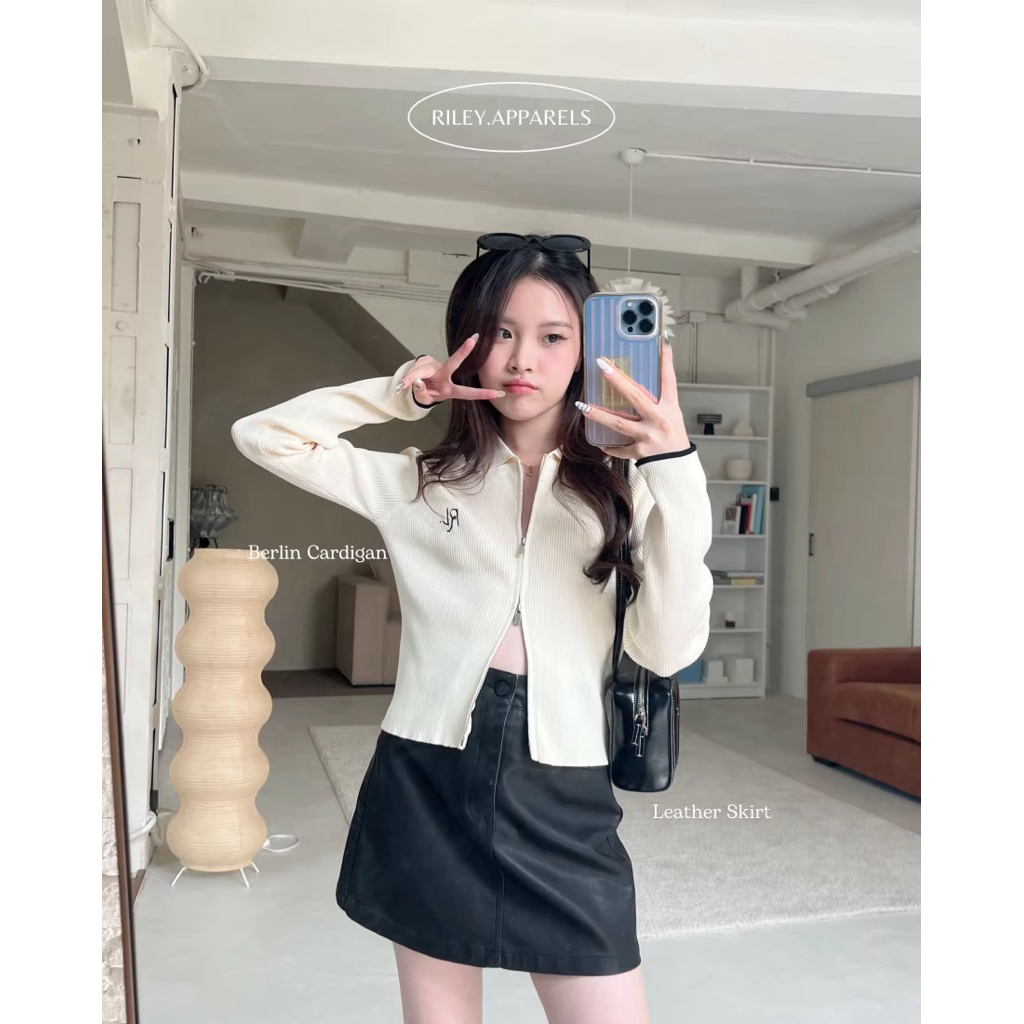 ส่งต่อ Riley.apparels - Leather Skirt