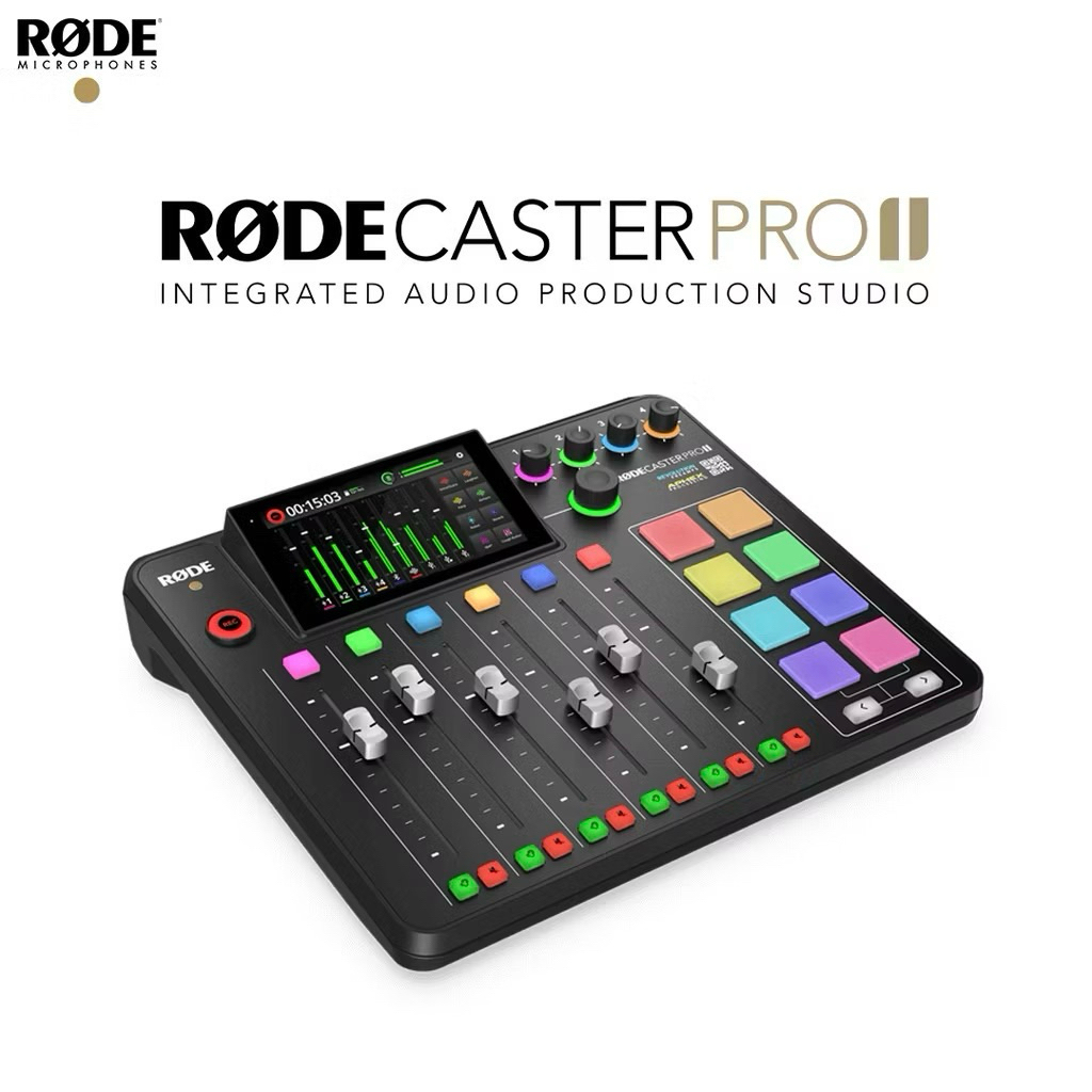 Rode Caster Pro II มิกเซอร์สำหรับ Liveสด CastGame งานวิทยุ งานสัมภาษณ์ รับประกันศูนย์ไทย