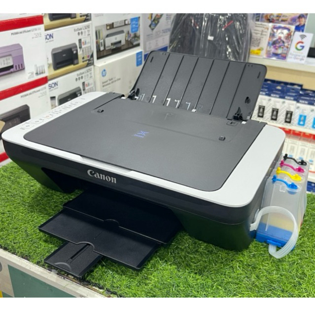 CANON PIXMA E470+Tank เครื่องใหม่ มือ1 ปริ้น/ถ่ายเอกสาร/สแกน/wifiปริ้นผ่านมือถือได้