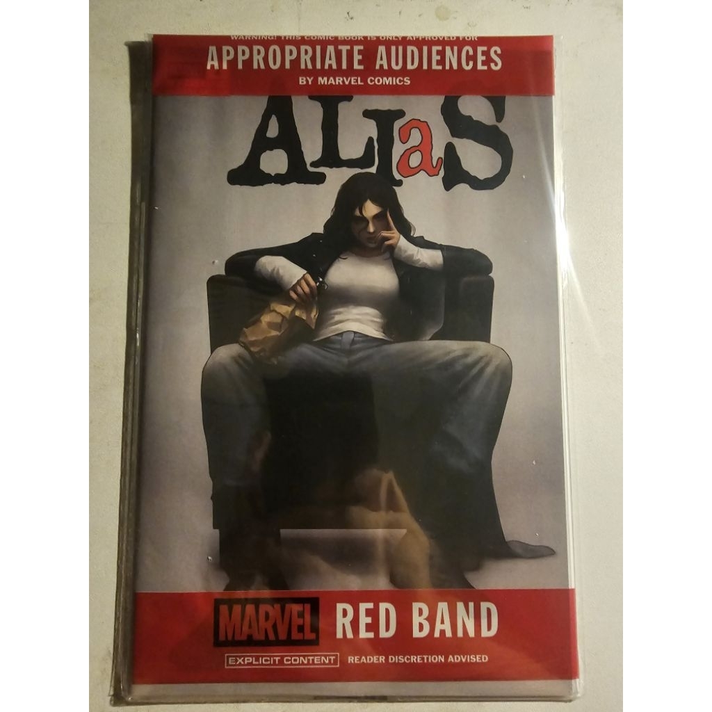 Alias: Jessica Jones #1 –  Lee Variant (Marvel Red Band)